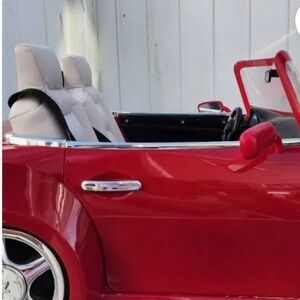 American Girl Red Convertible Toy Car